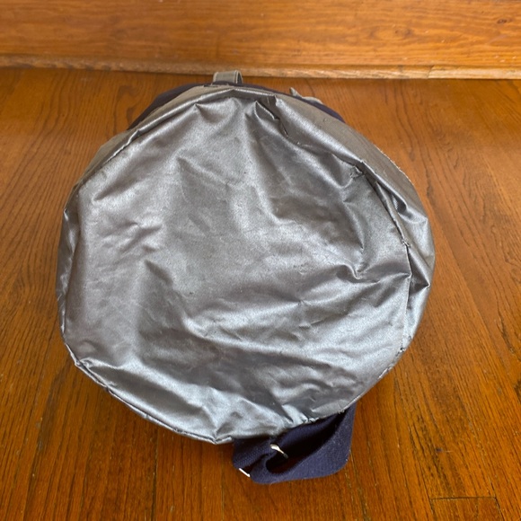 Vintage Tommy Hilfiger Duffle Tote Bag Drawstring Close Shoulder Strap &  Handle - Picture 6 of 8